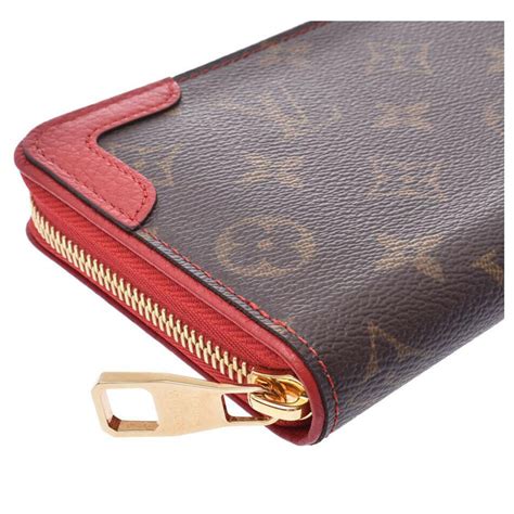 porte monnaie louis vuitton rouge|louis vuitton wallet price original.